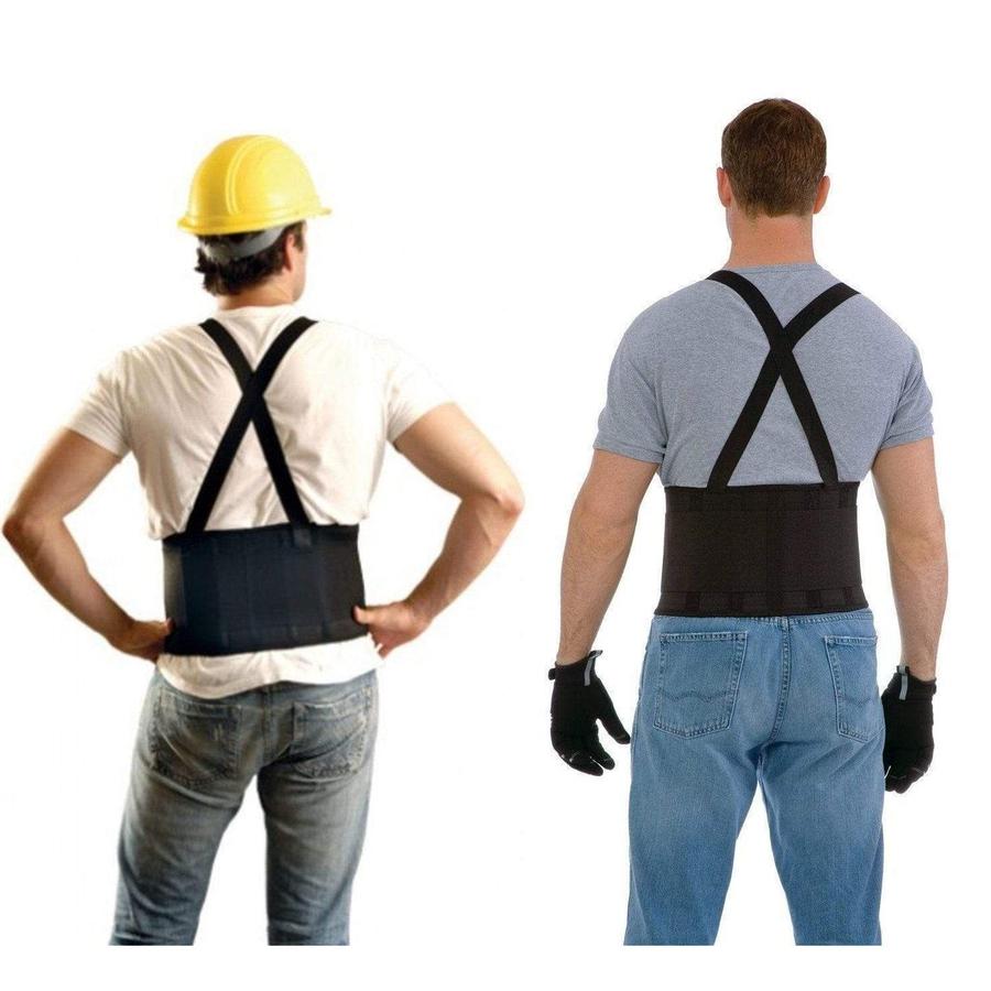 Back Brace with Suspenders - Lumbar Support Improve Posture