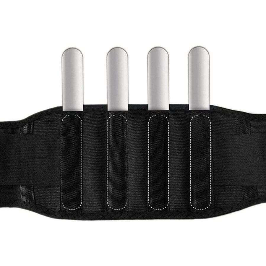 Lumbar Back Brace -  w/ Dual Sided Adjustable Compression Straps