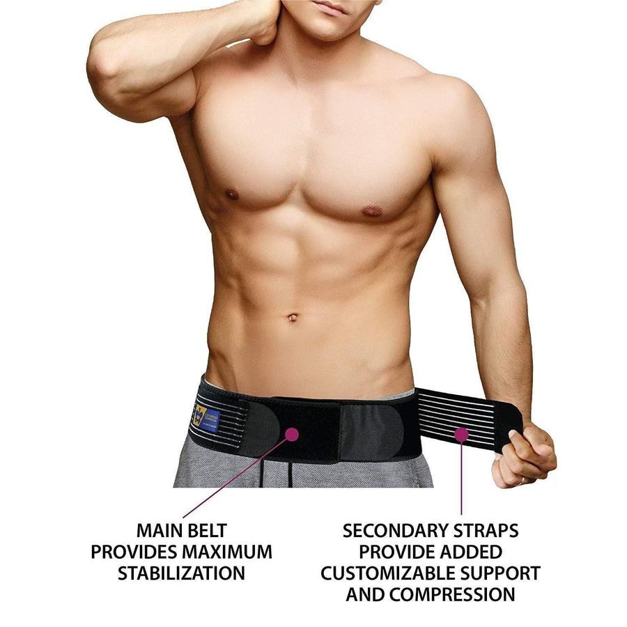 Sciatica Brace Sacroiliac Hip Belt - Alleviate Sciatic, Pelvic, Lower Back & Leg Pain