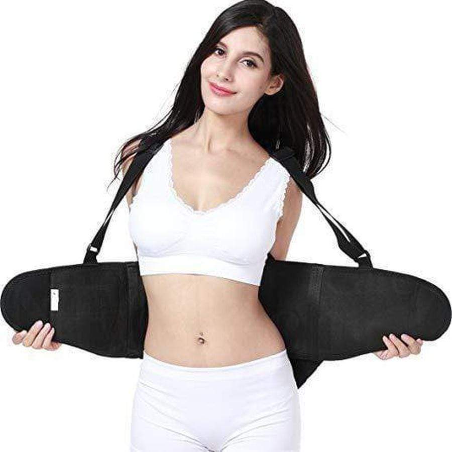 Women's Back Brace with Suspenders - Lumbar Support Improve Posture