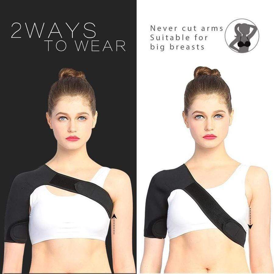 Women's Shoulder Brace Compression Sleeve Support Strap